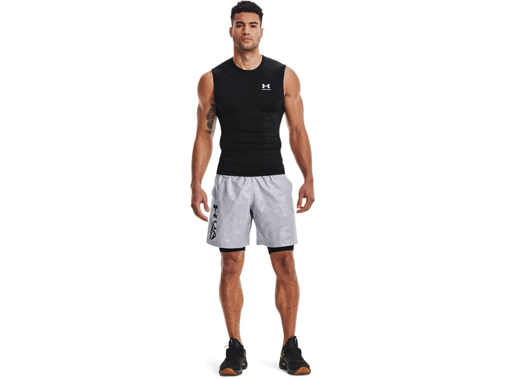 Under Armour Mens HeatGear Sleeveless Baselayer - Sweat Wicking and Superior Coverage
