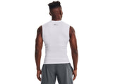 Under Armour Mens HeatGear Sleeveless Baselayer - Sweat Wicking and Superior Coverage