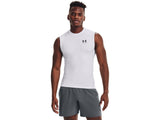 Under Armour Mens HeatGear Sleeveless Baselayer - Sweat Wicking and Superior Coverage