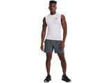 Under Armour Mens HeatGear Sleeveless Baselayer - Sweat Wicking and Superior Coverage