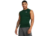 Under Armour Mens HeatGear Sleeveless Baselayer - Sweat Wicking and Superior Coverage