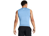 Under Armour Mens HeatGear Sleeveless Baselayer - Sweat Wicking and Superior Coverage