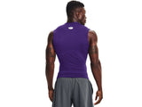 Under Armour Mens HeatGear Sleeveless Baselayer - Sweat Wicking and Superior Coverage