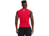 Under Armour Mens HeatGear Sleeveless Baselayer - Sweat Wicking and Superior Coverage
