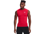 Under Armour Mens HeatGear Sleeveless Baselayer - Sweat Wicking and Superior Coverage