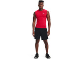 Under Armour Mens HeatGear Sleeveless Baselayer - Sweat Wicking and Superior Coverage