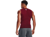 Under Armour Mens HeatGear Sleeveless Baselayer - Sweat Wicking and Superior Coverage
