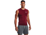 Under Armour Mens HeatGear Sleeveless Baselayer - Sweat Wicking and Superior Coverage