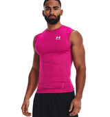 Under Armour Mens HeatGear Sleeveless Baselayer - Sweat Wicking and Superior Coverage