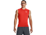 Under Armour Mens HeatGear Sleeveless Baselayer - Sweat Wicking and Superior Coverage