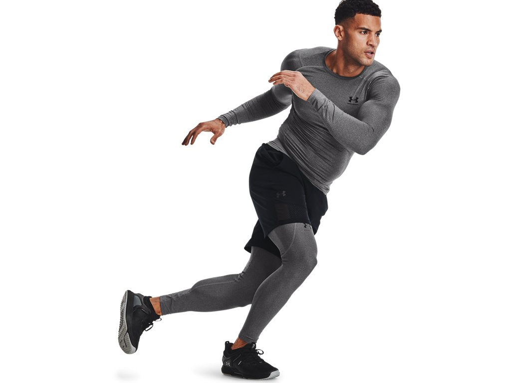 Under Armour Mens HeatGear Leggings - Superior Sweat Wicking and Durability