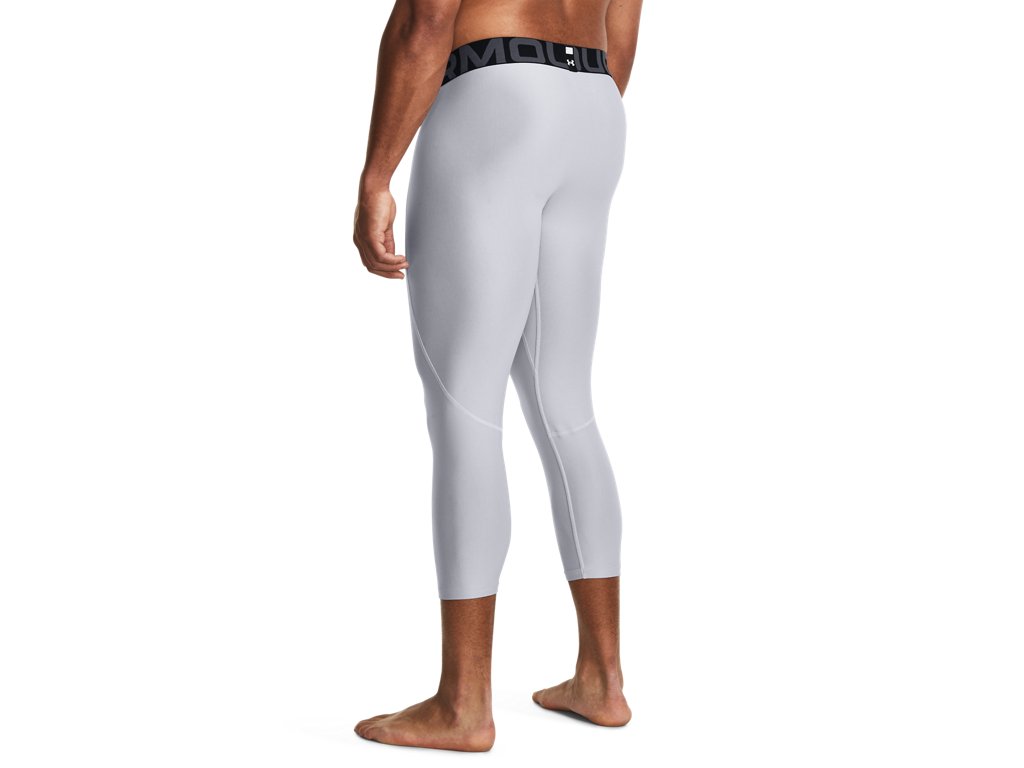 Under Armour Mens HeatGear Three Quarter Leggings - Sweat Wicking and Ultra-Tight Fit