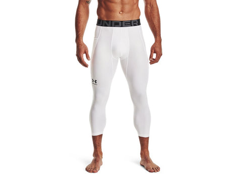 Under Armour Mens HeatGear Three Quarter Leggings - Sweat Wicking and Ultra-Tight Fit