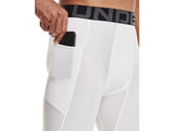Under Armour Mens HeatGear Three Quarter Leggings - Sweat Wicking and Ultra-Tight Fit