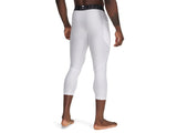 Under Armour Mens HeatGear Three Quarter Leggings - Sweat Wicking and Ultra-Tight Fit
