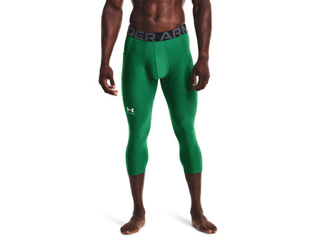 Under Armour Mens HeatGear Three Quarter Leggings - Sweat Wicking and Ultra-Tight Fit