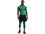 Under Armour Mens HeatGear Three Quarter Leggings - Sweat Wicking and Ultra-Tight Fit