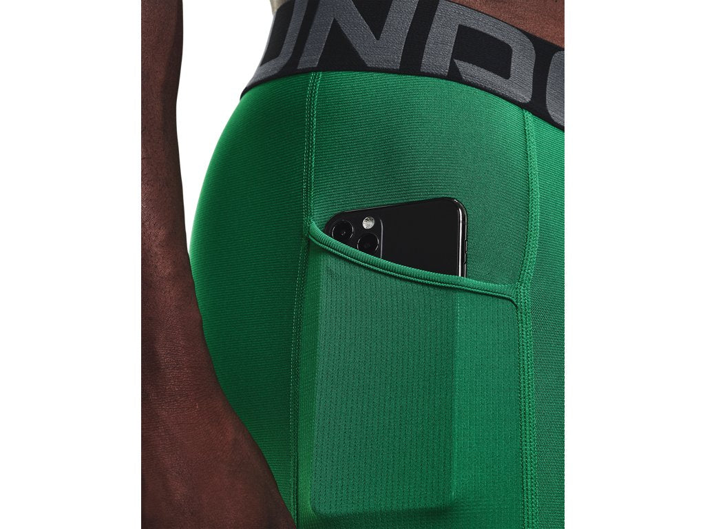 Under Armour Mens HeatGear Three Quarter Leggings - Sweat Wicking and Ultra-Tight Fit