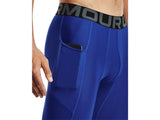 Under Armour Mens HeatGear Three Quarter Leggings - Sweat Wicking and Ultra-Tight Fit