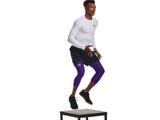 Under Armour Mens HeatGear Three Quarter Leggings - Sweat Wicking and Ultra-Tight Fit