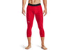 Under Armour Mens HeatGear Three Quarter Leggings - Sweat Wicking and Ultra-Tight Fit