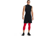 Under Armour Mens HeatGear Three Quarter Leggings - Sweat Wicking and Ultra-Tight Fit