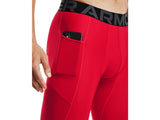 Under Armour Mens HeatGear Three Quarter Leggings - Sweat Wicking and Ultra-Tight Fit