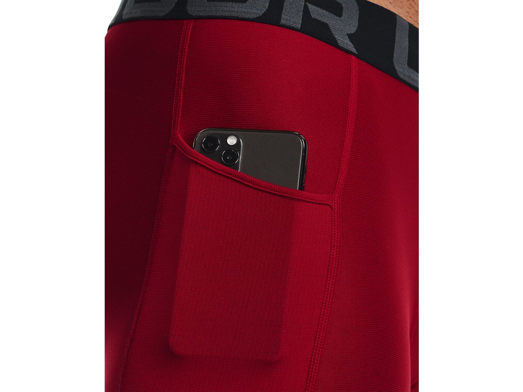 Under Armour Mens HeatGear Three Quarter Leggings - Sweat Wicking and Ultra-Tight Fit