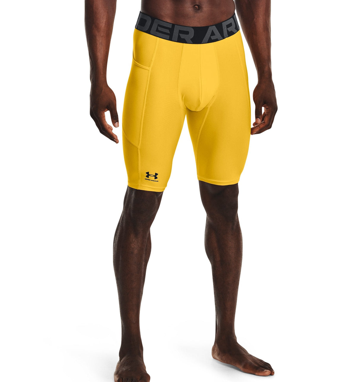 Under Armour Mens HeatGear Pocket Long Shorts - Superior Sweat Wicking