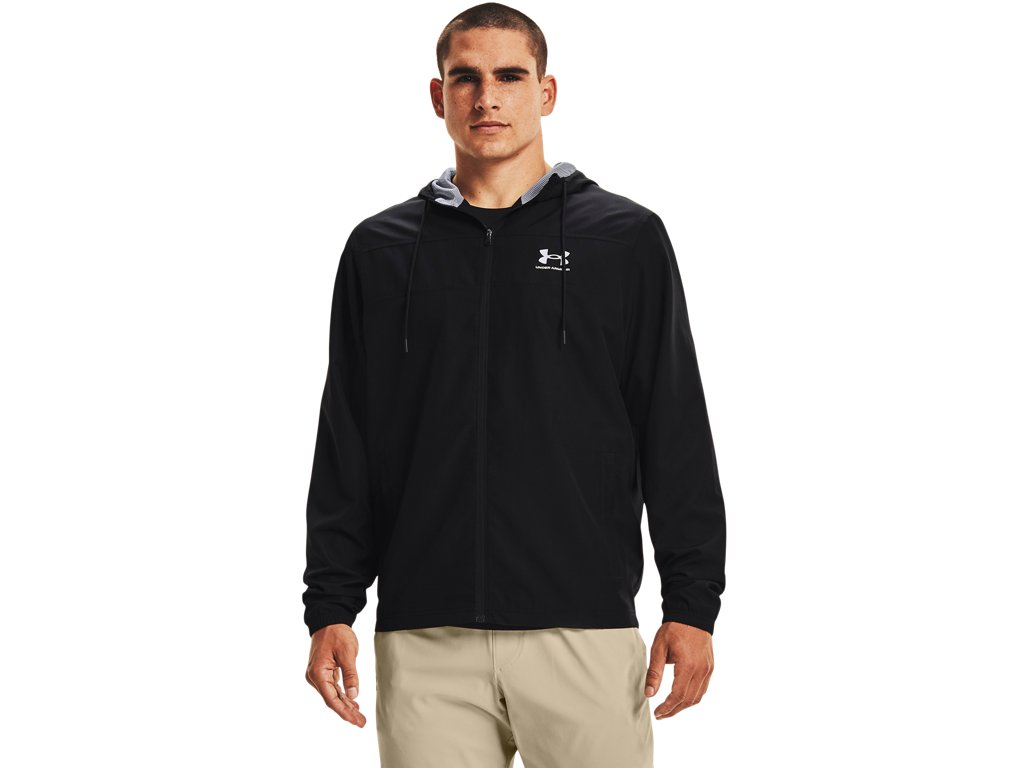 Under Armour Mens Sportstyle Windbreaker Jacket - Water and Wind Resistant