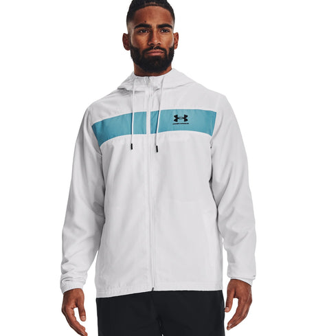 Under Armour Mens Sportstyle Windbreaker Jacket - Water and Wind Resistant