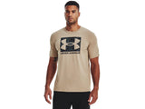 Under Armour Mens ABC Camo Boxed Logo Short Sleeve T-Shirt - Quick-Drying Comfort