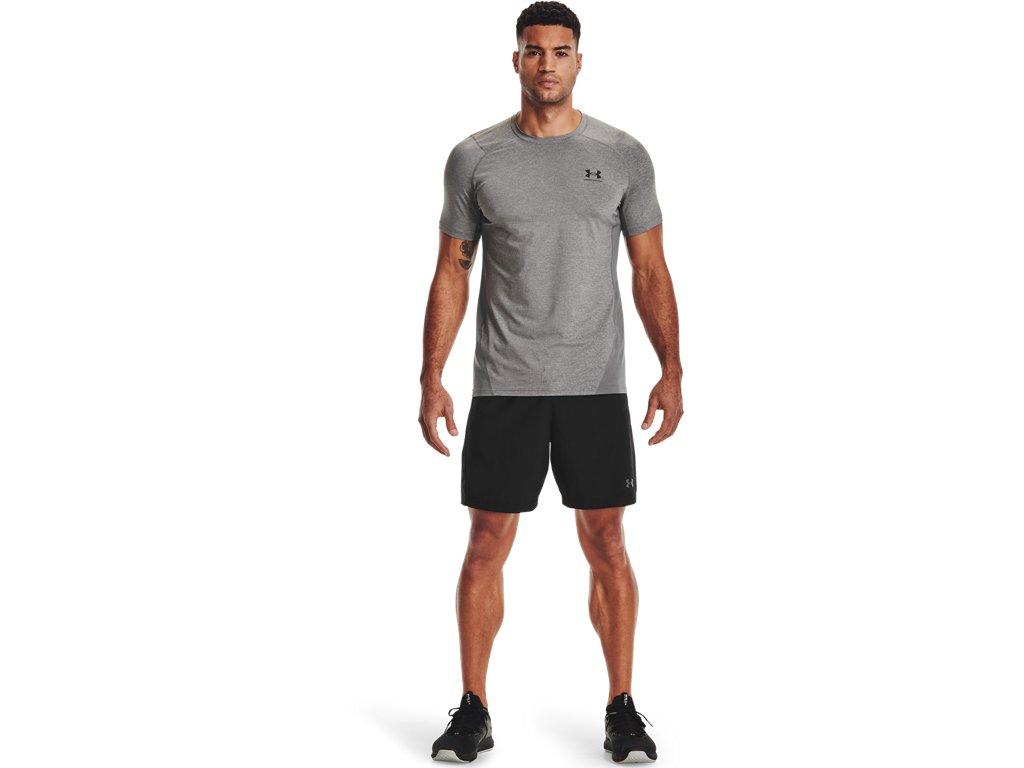 Under Armour Mens HeatGear Fitted Short Sleeve Shirt - Superior Sweat Wicking