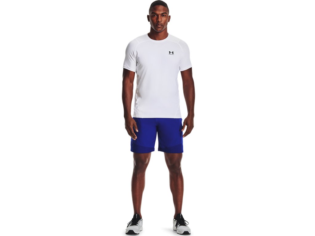 Under Armour Mens HeatGear Fitted Short Sleeve Shirt - Superior Sweat Wicking