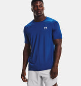 Under Armour Mens HeatGear Fitted Short Sleeve Shirt - Superior Sweat Wicking