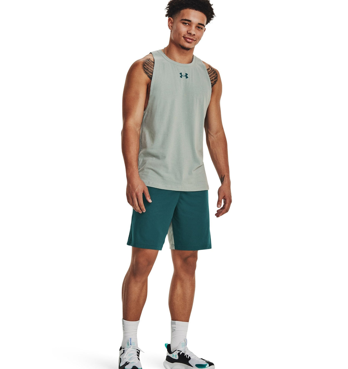 Under Armour Mens UA Zone Tank Apparel - 4-Way Stretch Material