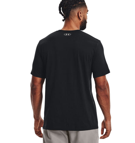 Under Armour Mens Stacked Logo Fill T-Shirt - Quick-Drying Comfort