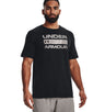 Under Armour Mens Stacked Logo Fill T-Shirt - Quick-Drying Comfort