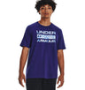 Under Armour Mens Stacked Logo Fill T-Shirt - Quick-Drying Comfort