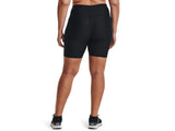 Under Armour Womens HeatGear Bike Shorts Apparel - Sweat Wicking and 4-Way Stretch Material