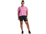 Under Armour Womens HeatGear Bike Shorts Apparel - Sweat Wicking and 4-Way Stretch Material