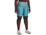 Under Armour Womens HeatGear Bike Shorts Apparel - Sweat Wicking and 4-Way Stretch Material