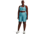 Under Armour Womens HeatGear Bike Shorts Apparel - Sweat Wicking and 4-Way Stretch Material