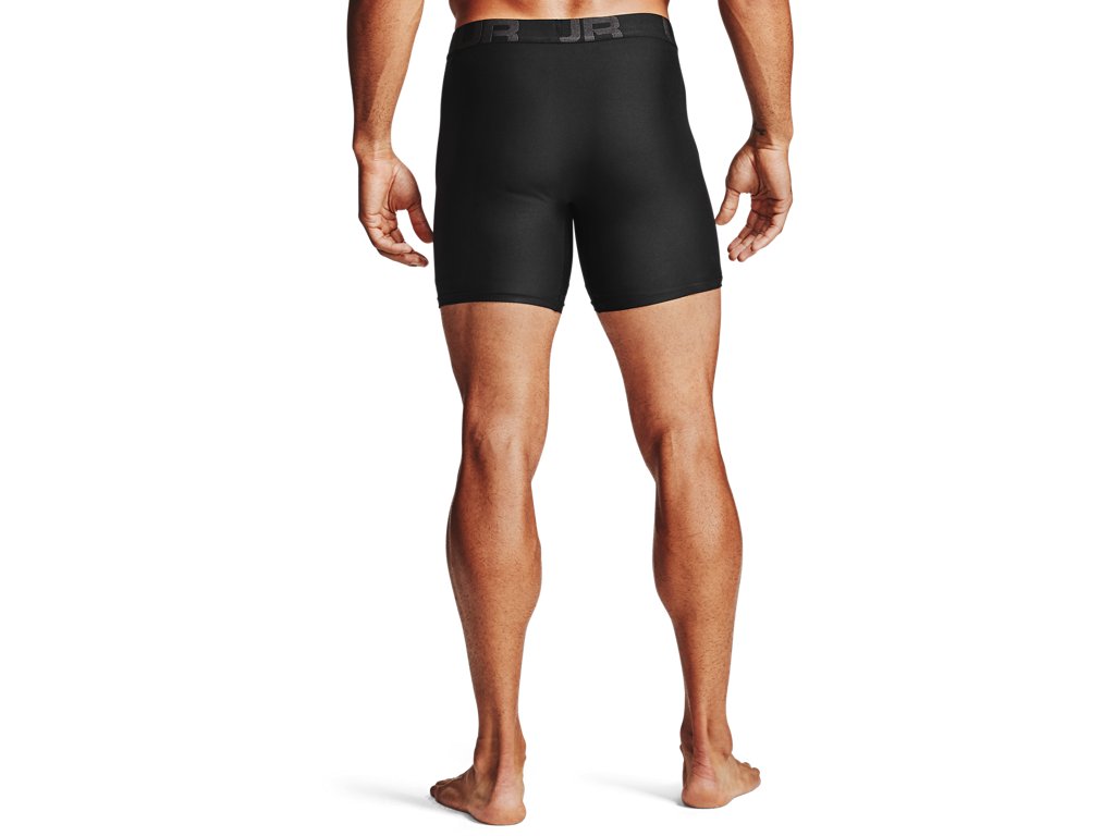 Under Armour Mens UA Tech 6 Inch Boxerjock Apparel - Breathable Fabric