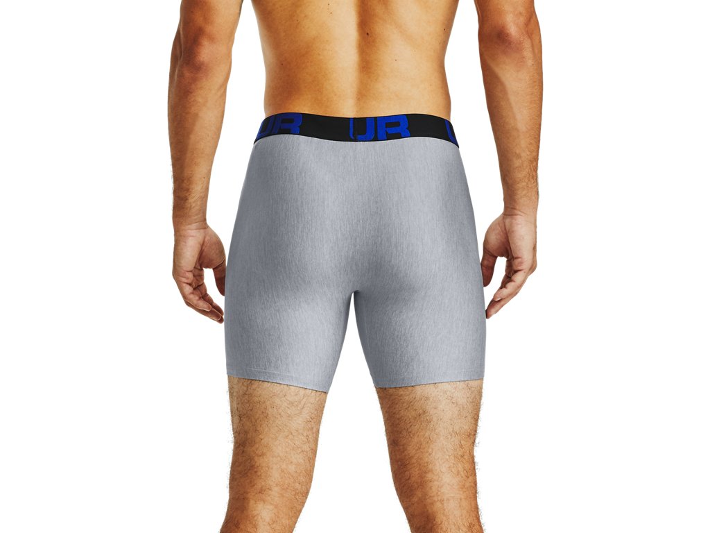 Under Armour Mens UA Tech 6 Inch Boxerjock Apparel - Breathable Fabric
