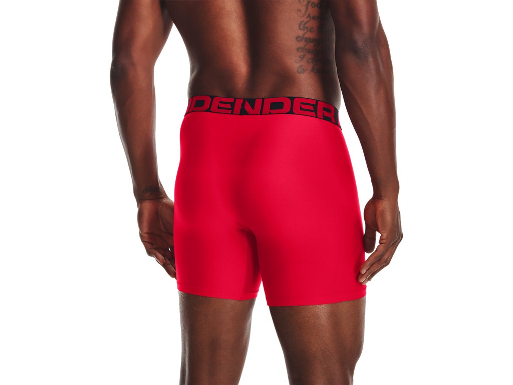 Under Armour Mens UA Tech 6 Inch Boxerjock Apparel - Breathable Fabric