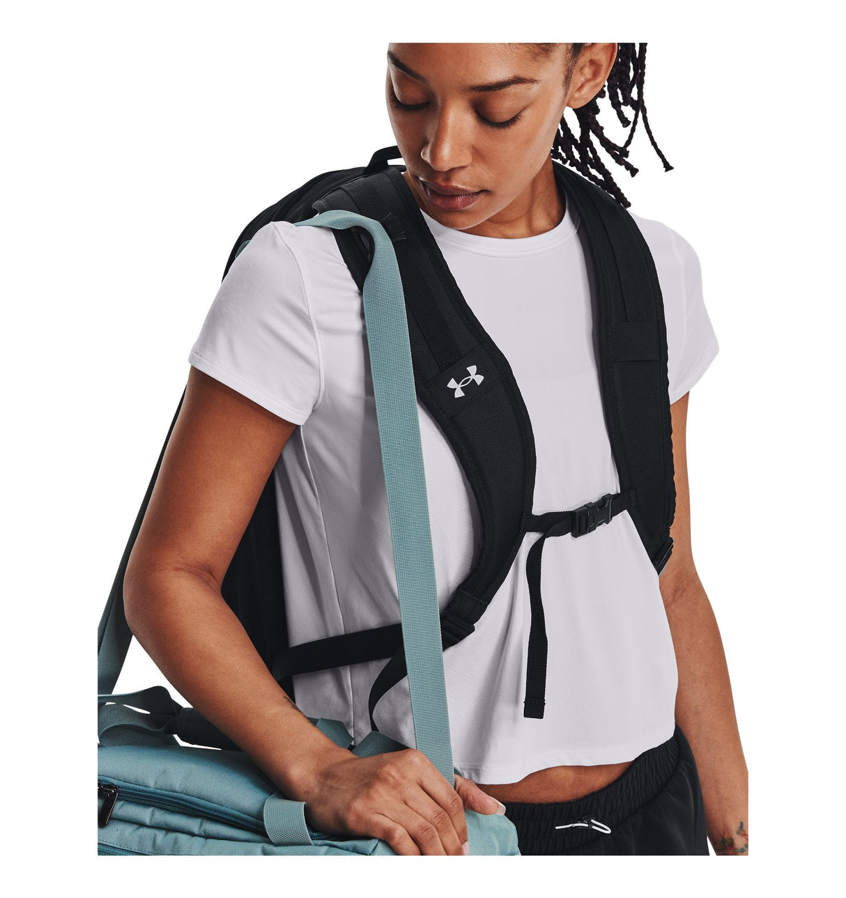 Under Armour Unisex Hustle 5.0 Team Backpack - Water-Repellent and Abrasion-Resistant