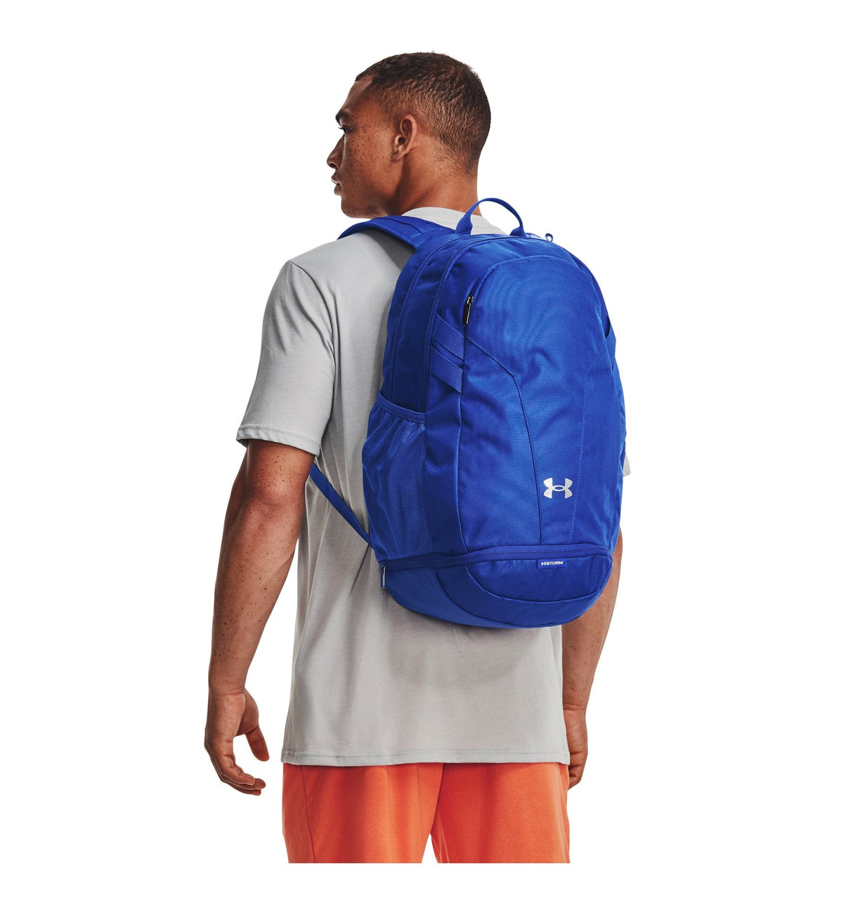 Under Armour Unisex Hustle 5.0 Team Backpack - Water-Repellent and Abrasion-Resistant