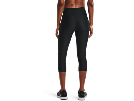 Under Armour Womens HeatGear No-Slip Waistband Capris - Ultra-Tight Fit and Sweat Wicking