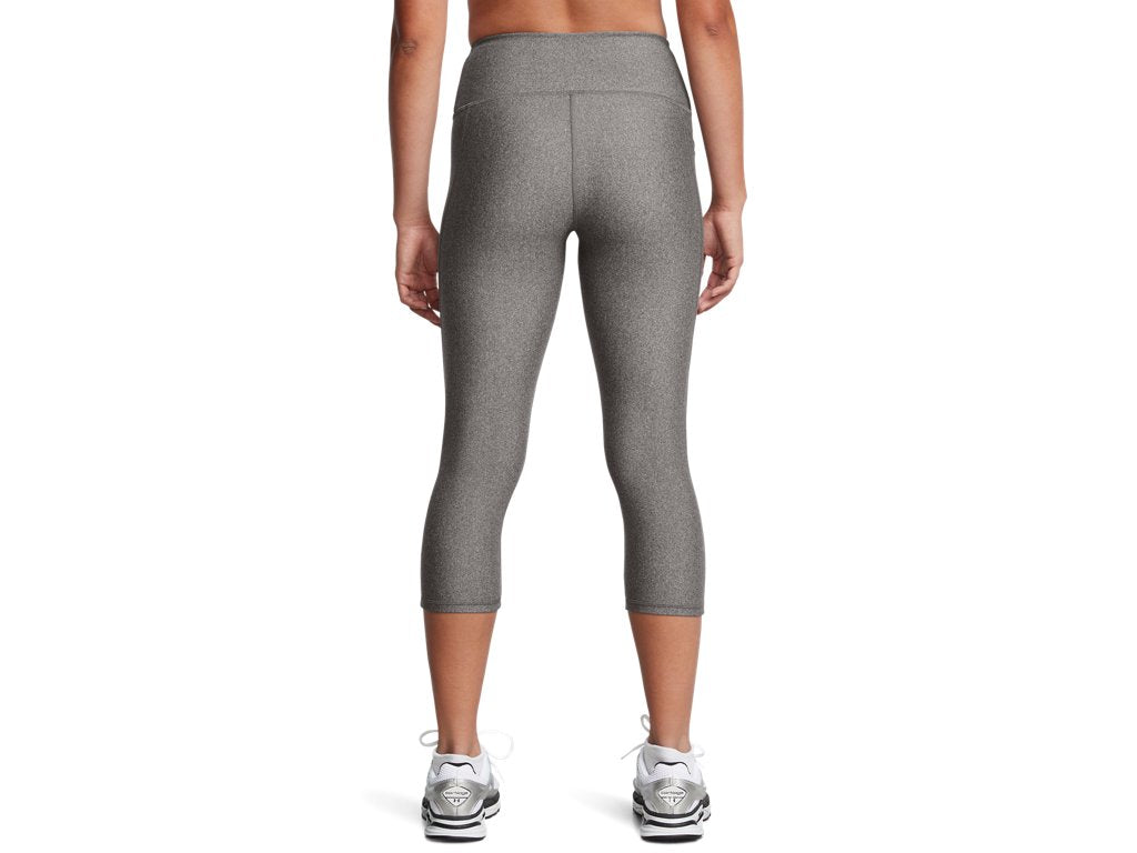 Under Armour Womens HeatGear No-Slip Waistband Capris - Ultra-Tight Fit and Sweat Wicking